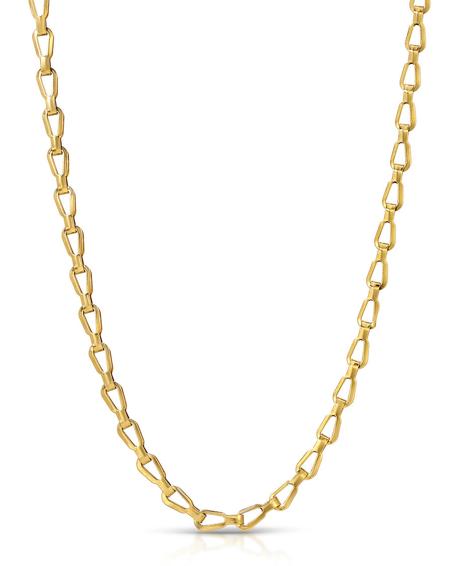 gold chain link necklace