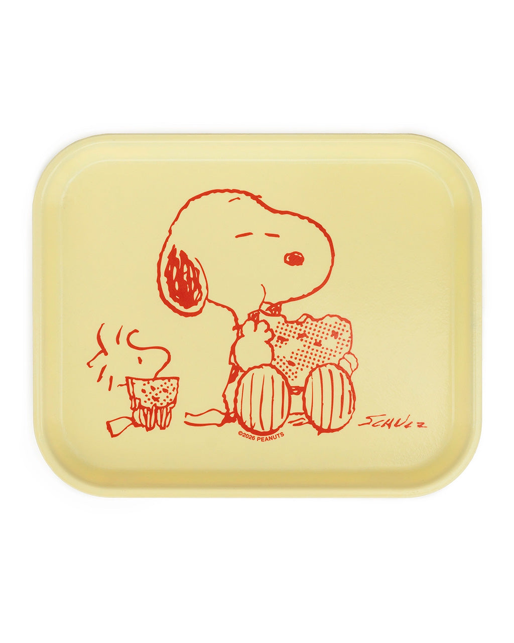 Snoopy & Woodstock Watermelon Tray