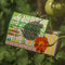 colorful greenhouse shaped box with pink, green and white tipped matches inside