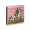 pink matchbox with cowboy print