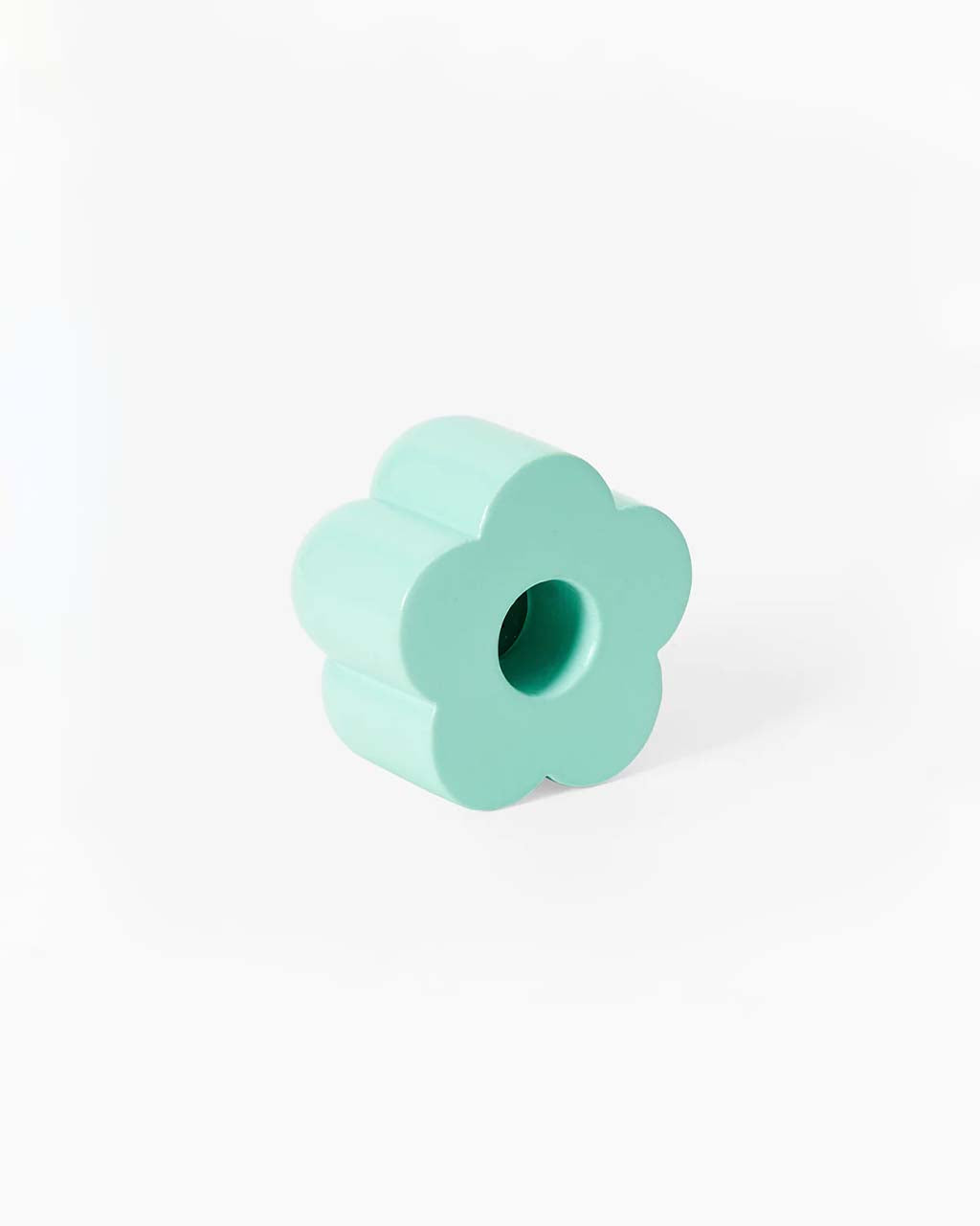 Poppy Candle & Incense Holder - Blue