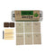 herb grow kit with 6 packs of seeds, wooden stakes, pencil, egg carton and soil