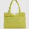 lime green baggu cloud carry-on bag