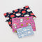 flattened set of three baggu pouches with hello kitty and her friends