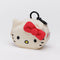 yellow kitty face bag charm