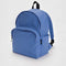 pansy blue large nylon backpack