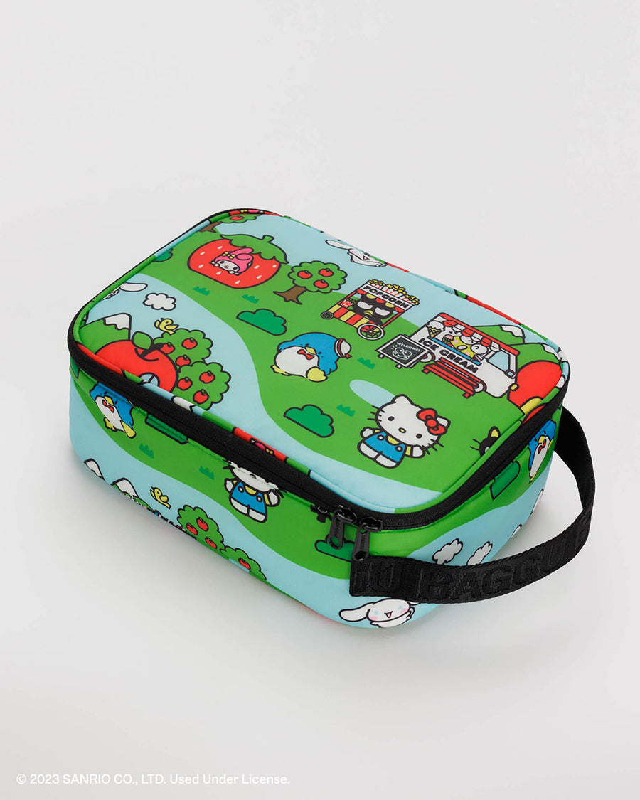 baggu lunch box with hello kitty and friends scene