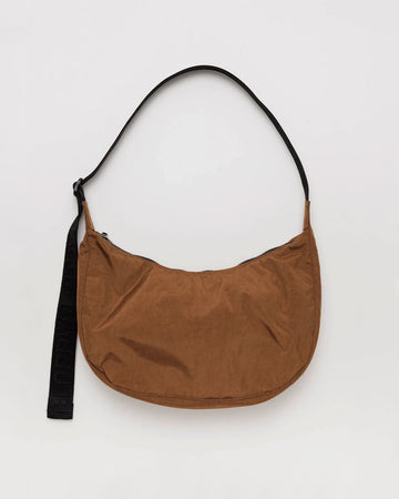 brown medium crescent bag