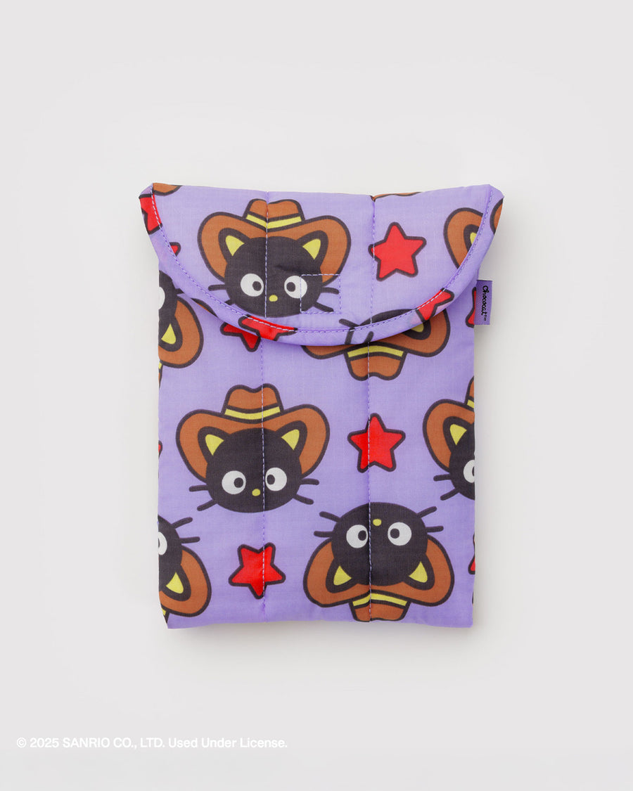 lilac 8 in. tablet sleeve with cococat western print