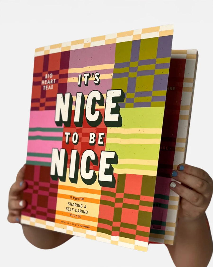 tea advent box with 12 different teas to share