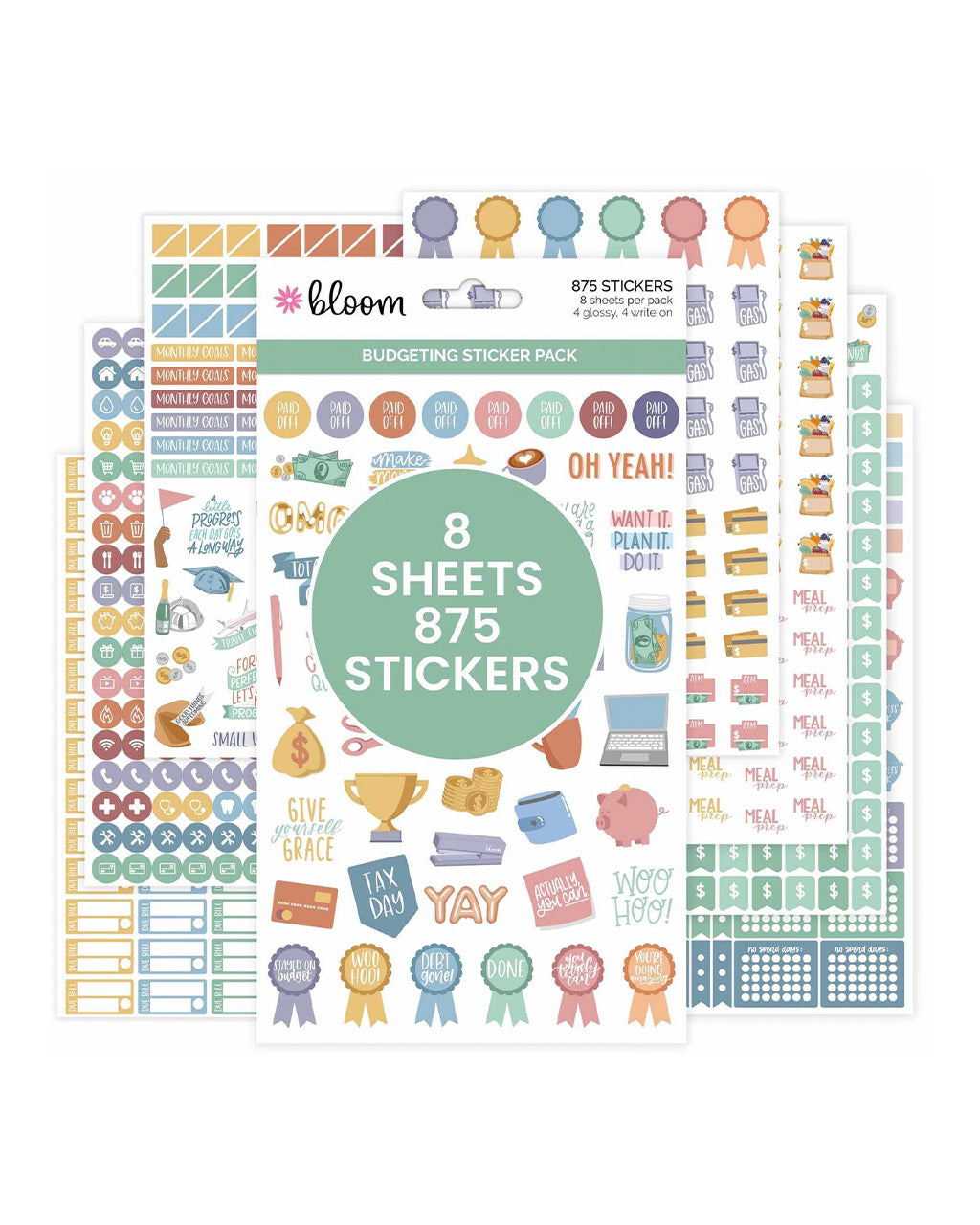 Budgeting Planner Stickers ban.do