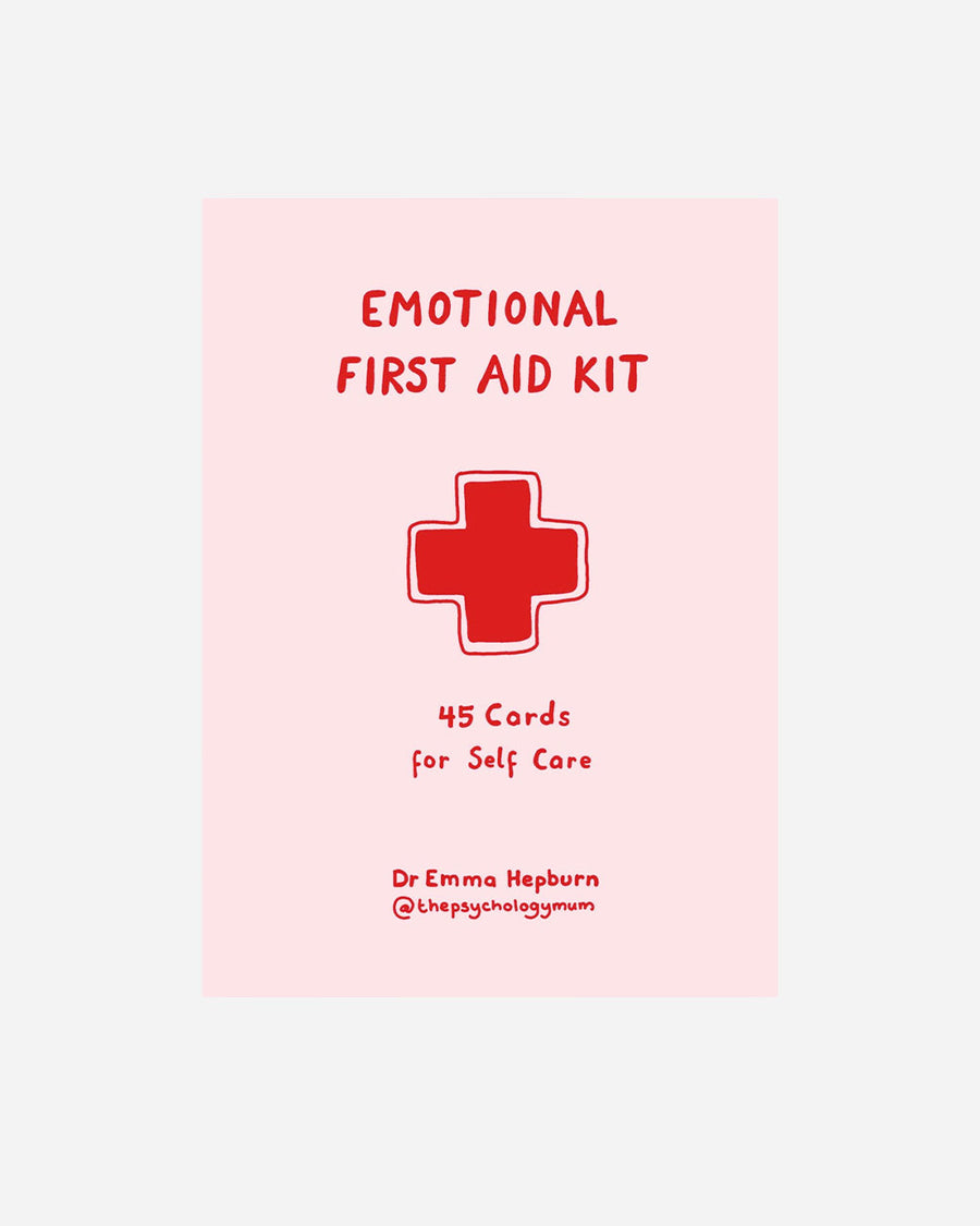 emotional first aid kit: 35 cards for self care