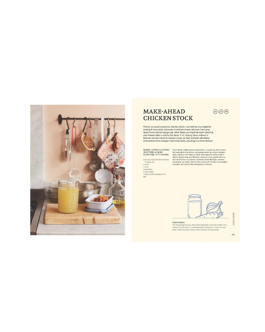 make-ahead chicken stock