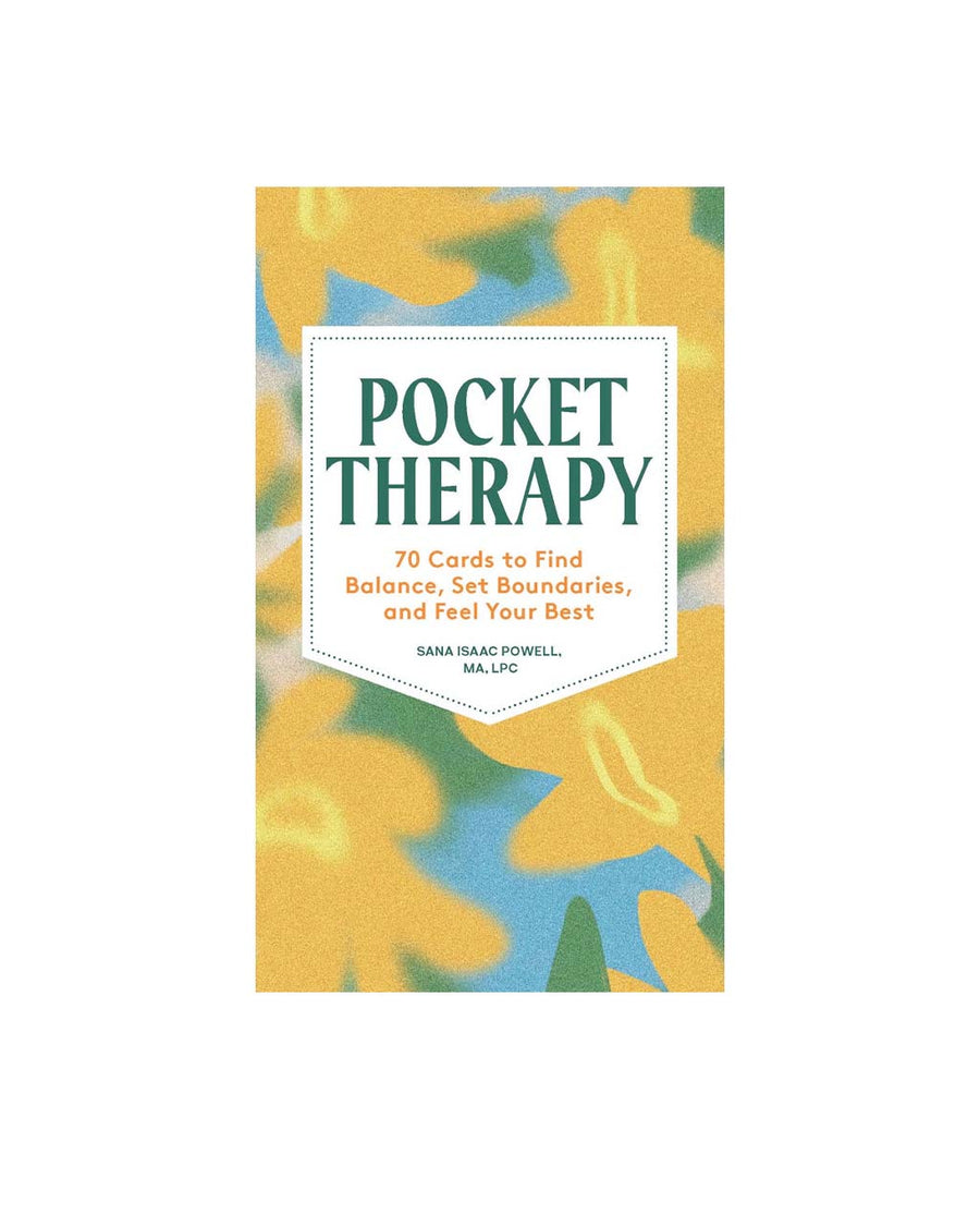 Pocket Therapy - 70 Cards To Find Balance, Set Boundaries, And Feel Your Best