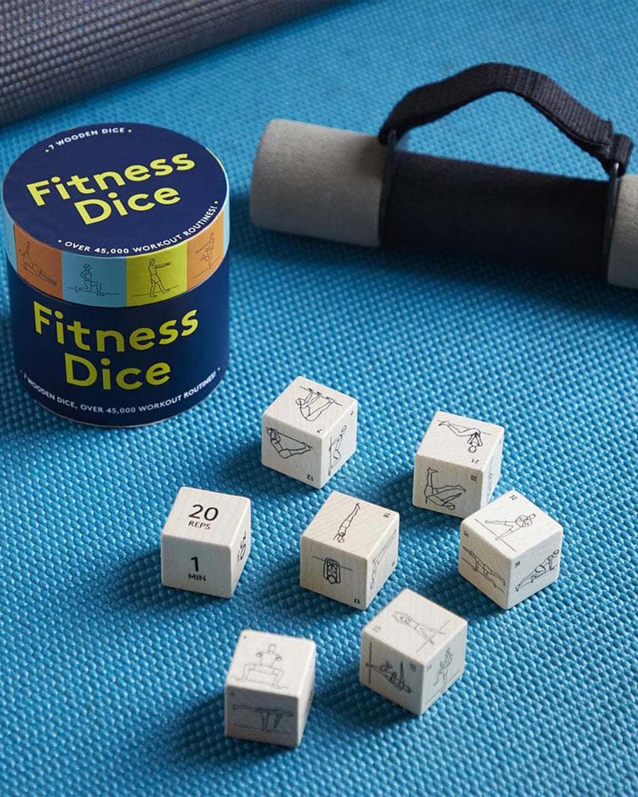 fitness dice package and 7 dice