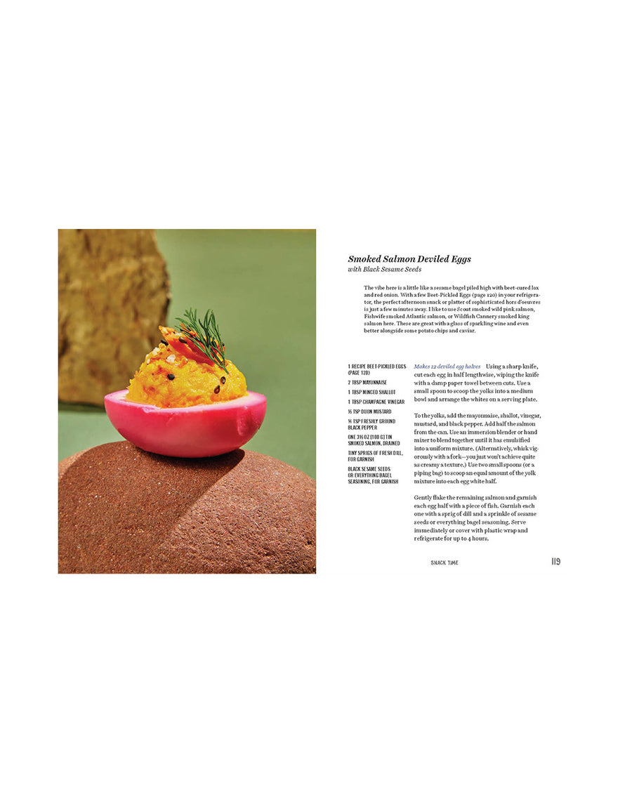 smoked salmon deviled eggs