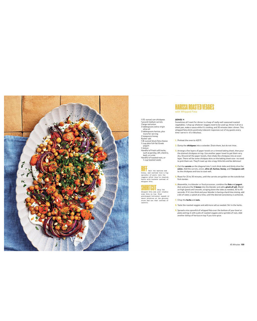 harissa roasted veggies interior pages
