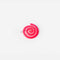 hot pink swirl hair clip