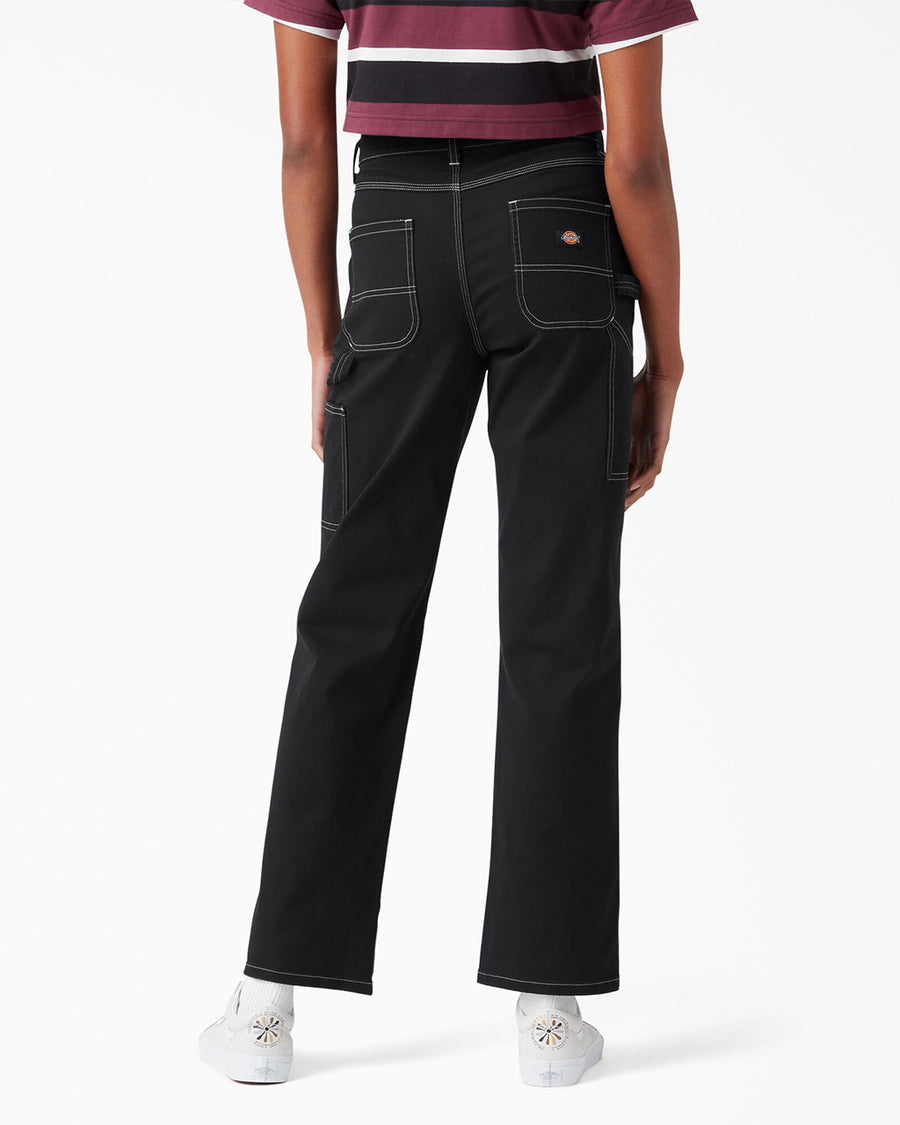 Jessy Black Oversized Contrast Stitch Cargo Pants – LA CHIC PICK
