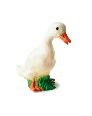 white duck shaped lamp