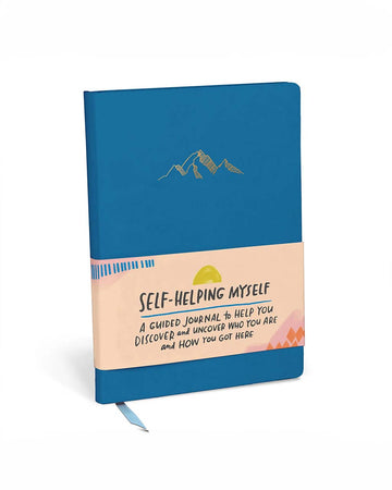 self-helping myself: a guided journal to help you discover and uncover who you are and how you for here