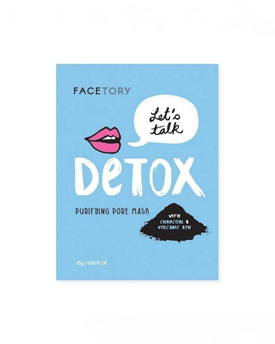 detox purifying pore sheet mask