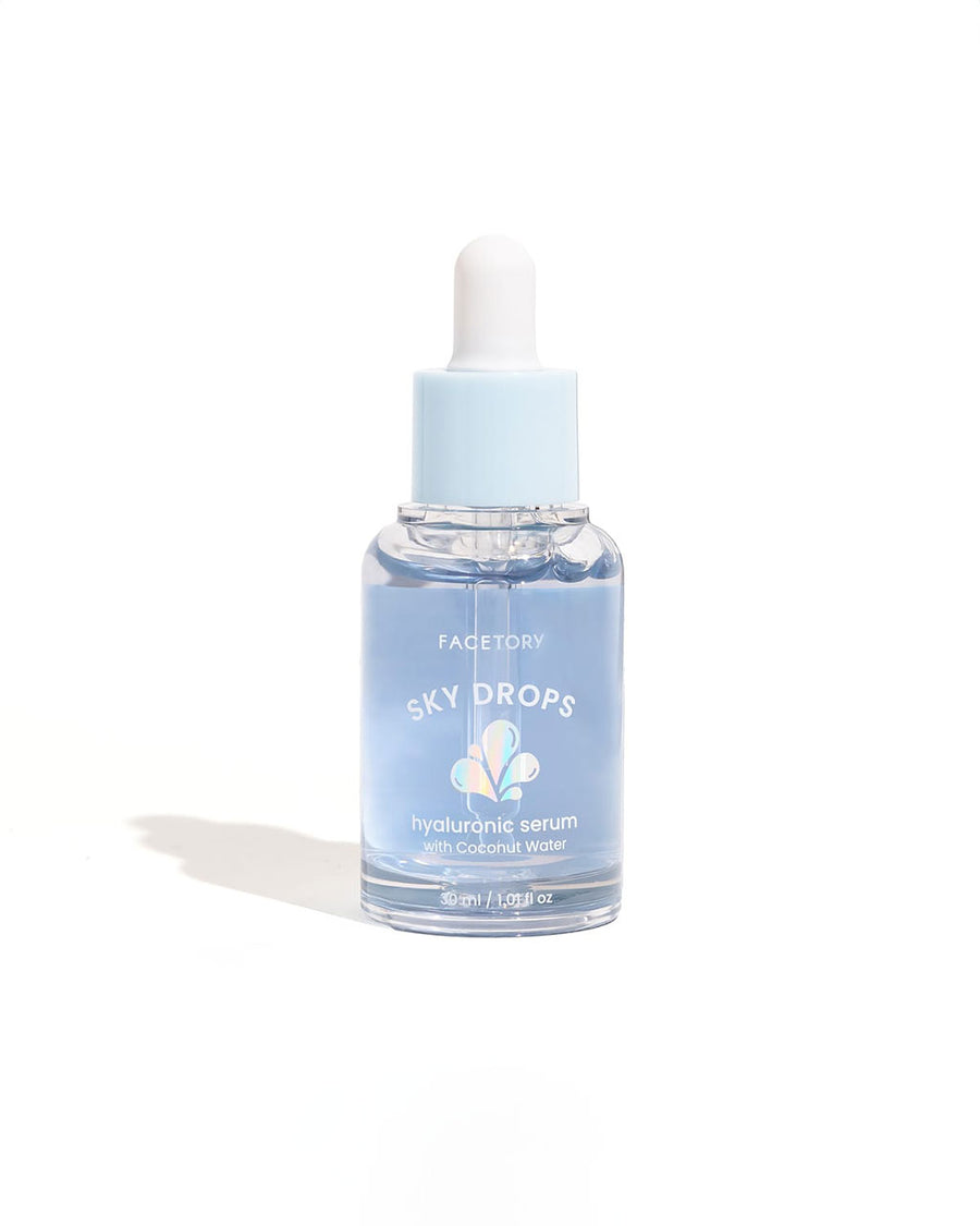 sky drops: hyaluronic serum with coconut water