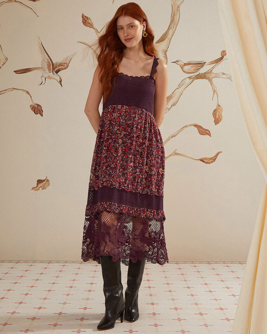 Chelsea Garden Lace Sleeveless Midi Dress ban.do Chelsea Garden Lace Sleeveless Midi Dress ban.do