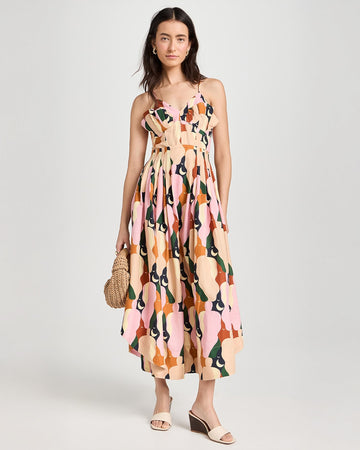 knee length dresses for ladies Rhodia Dress - Jardin Du Soleil main image 1