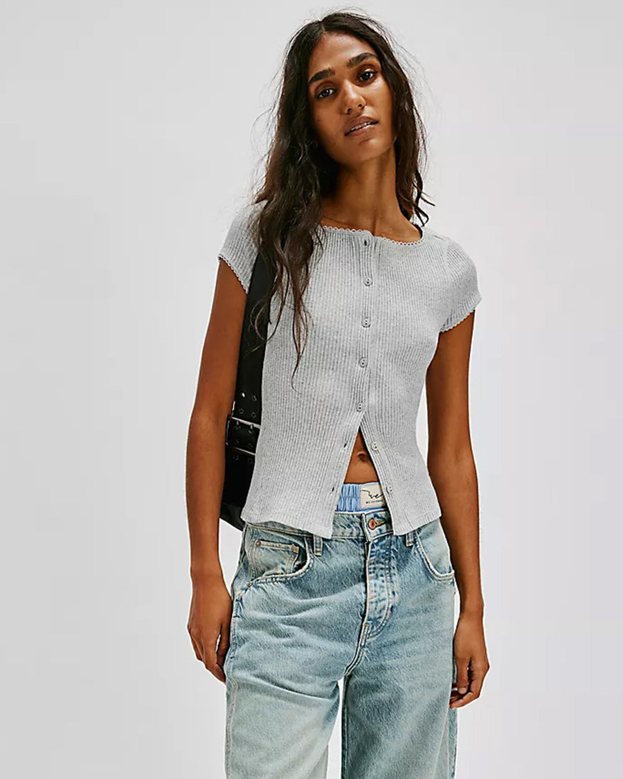Most Wanted Cardi - Heather Grey – ban.do