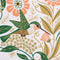 up close of hummingbird and floral abstract tea towel