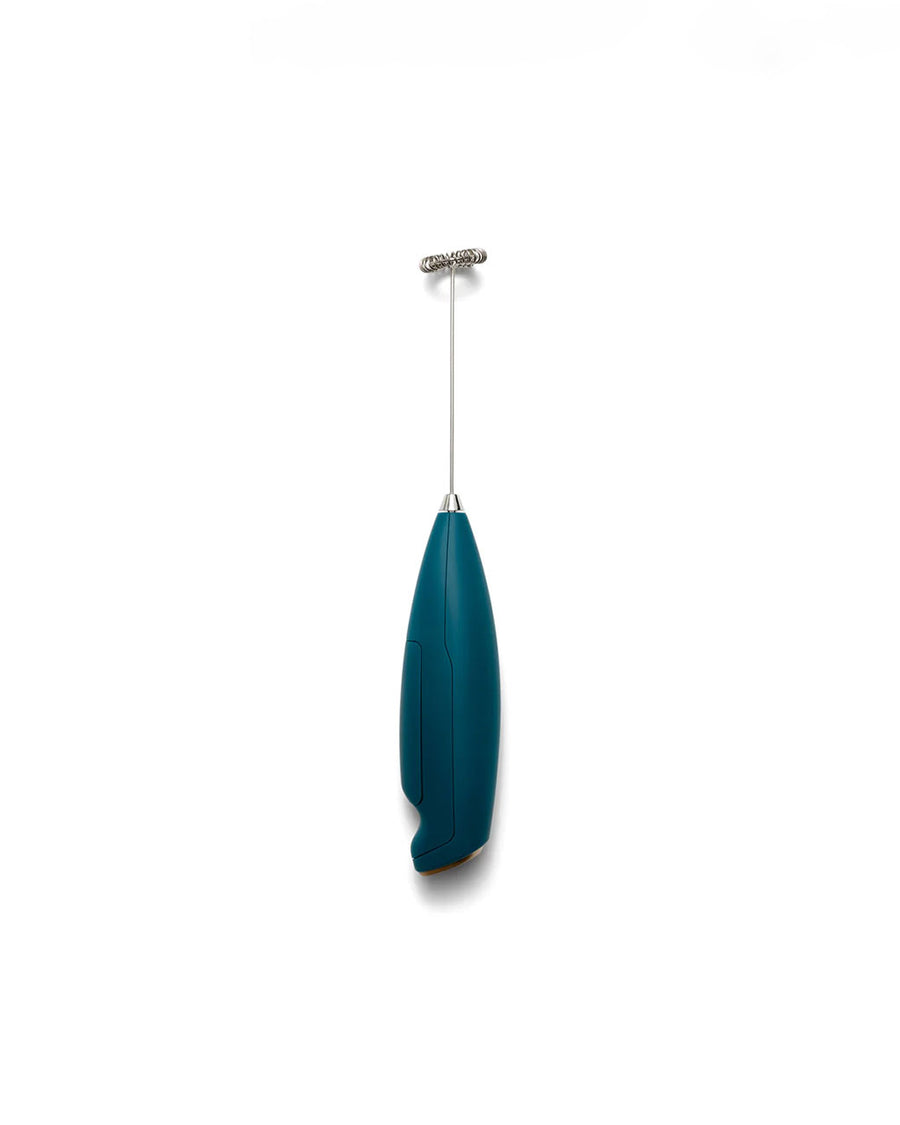 dark teal electric drink frother