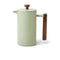 mint colored stainless steel french press