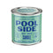 teal pool side candle