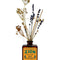 zion desert lavender and dried herbs reed diffuser with floral reeds coming from the top