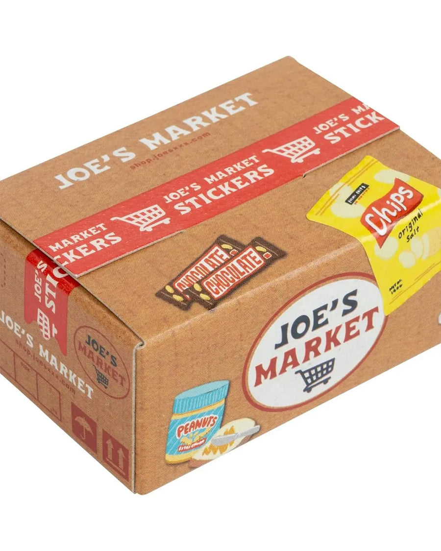 sealed box of 40 supermarket holographic stickers