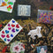 scattered mini vintage mystery collage kit