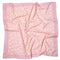 pink 34 in. x 34 in. bandana with all over horse print