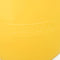 up close of yellow melamine mug