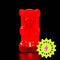 lit red gummy bear night light