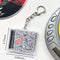paramore mini CD keychain