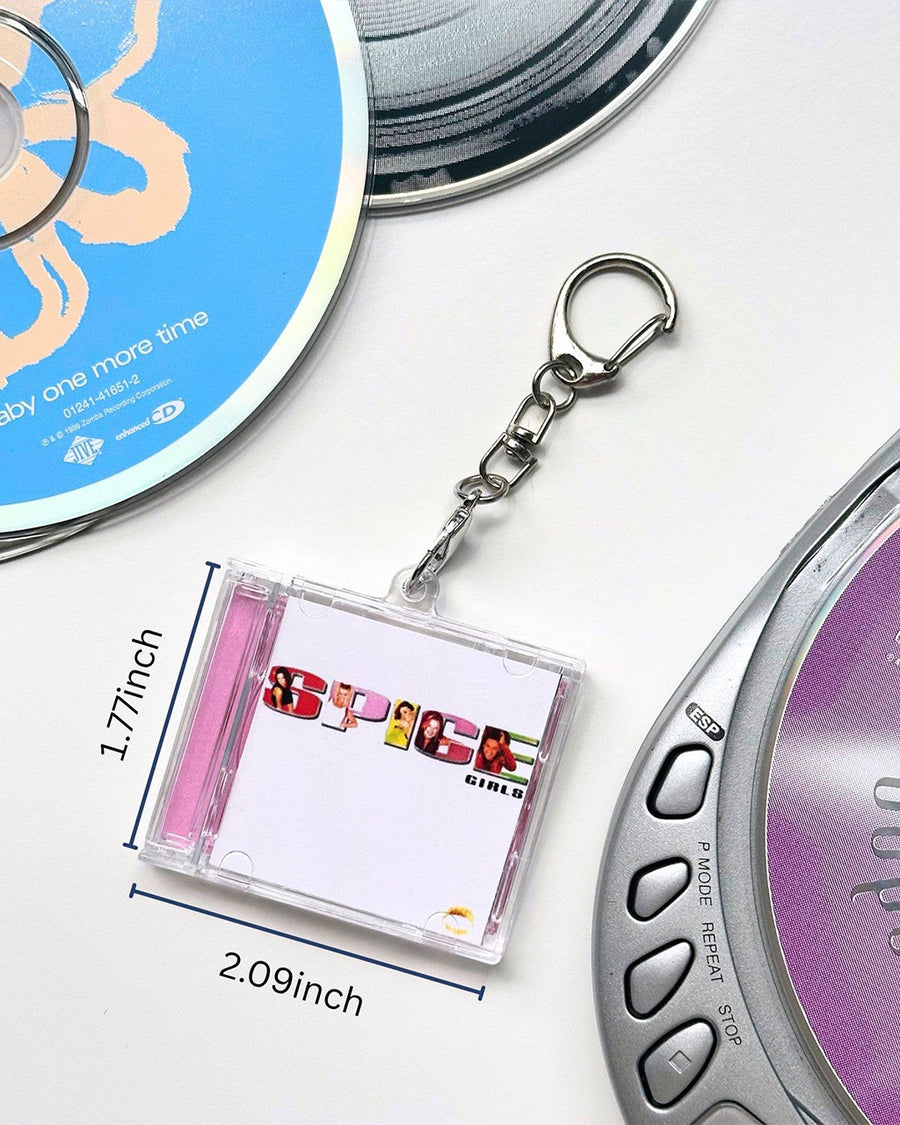 Hit Clips' Mini CD Case Keychain - Spice Girls - Wannabe – ban.do