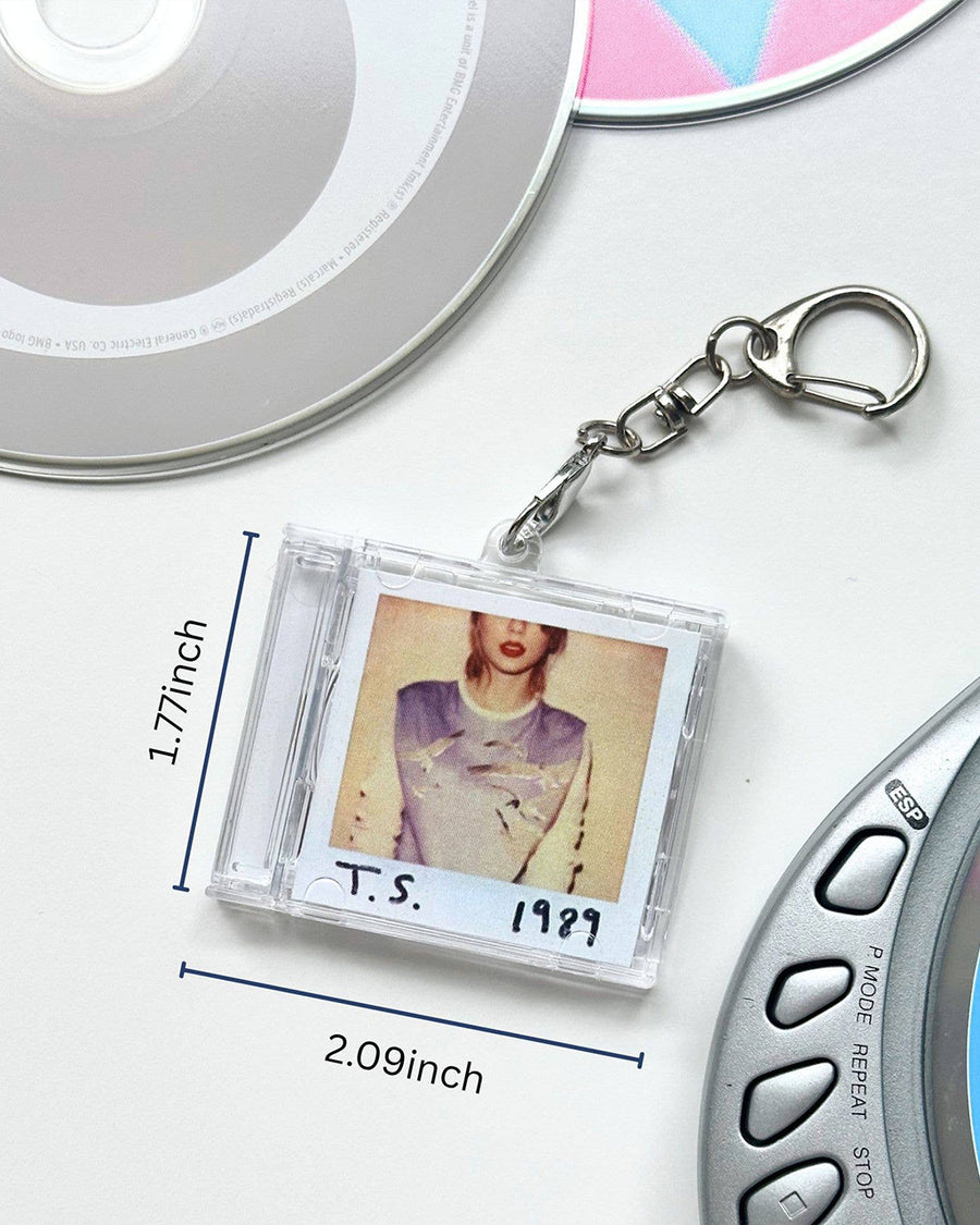Hit Clips' Mini CD Case Keychain - Taylor Swift - Blank Space – ban.do