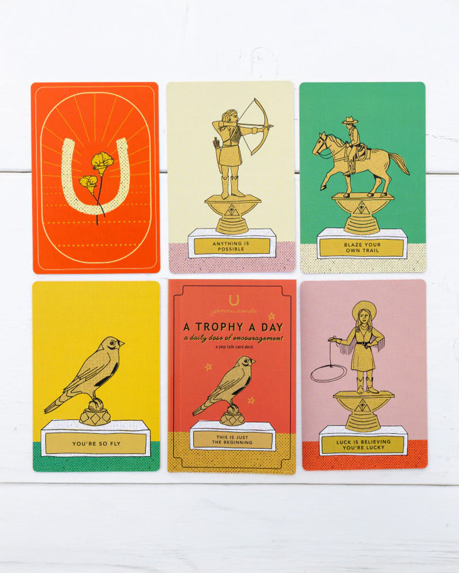 examples of trophy cards