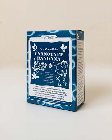 cyanotype bandana DIY Kit