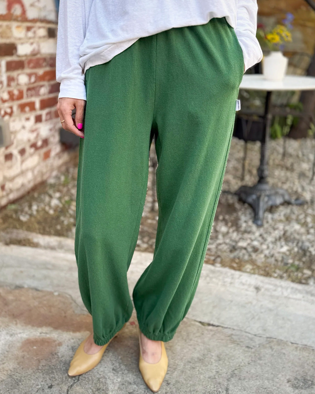 Balloon Pants - Moss Green – ban.do