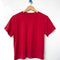 chili relaxed fit tee with a slight crop on a hanger