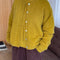 Leila Mohair Cardigan - Bistro Yellow
