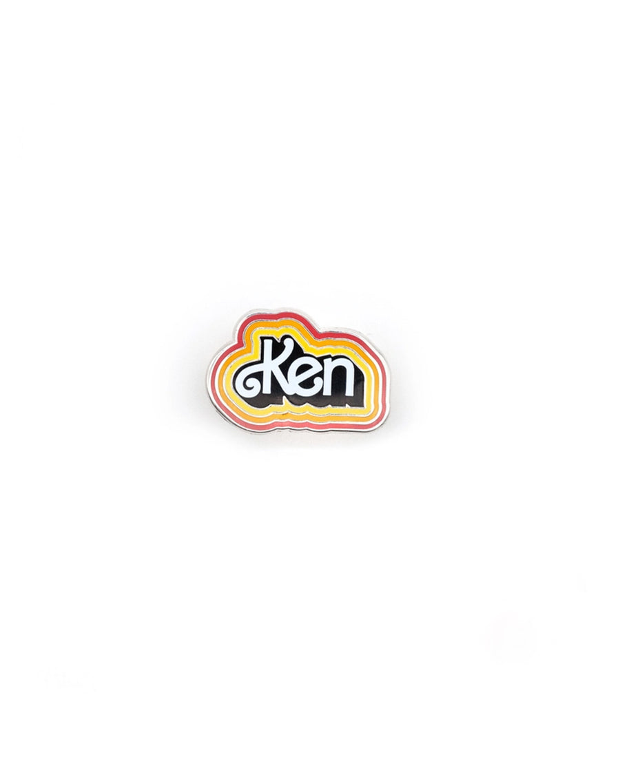 retro color 'Ken' pin