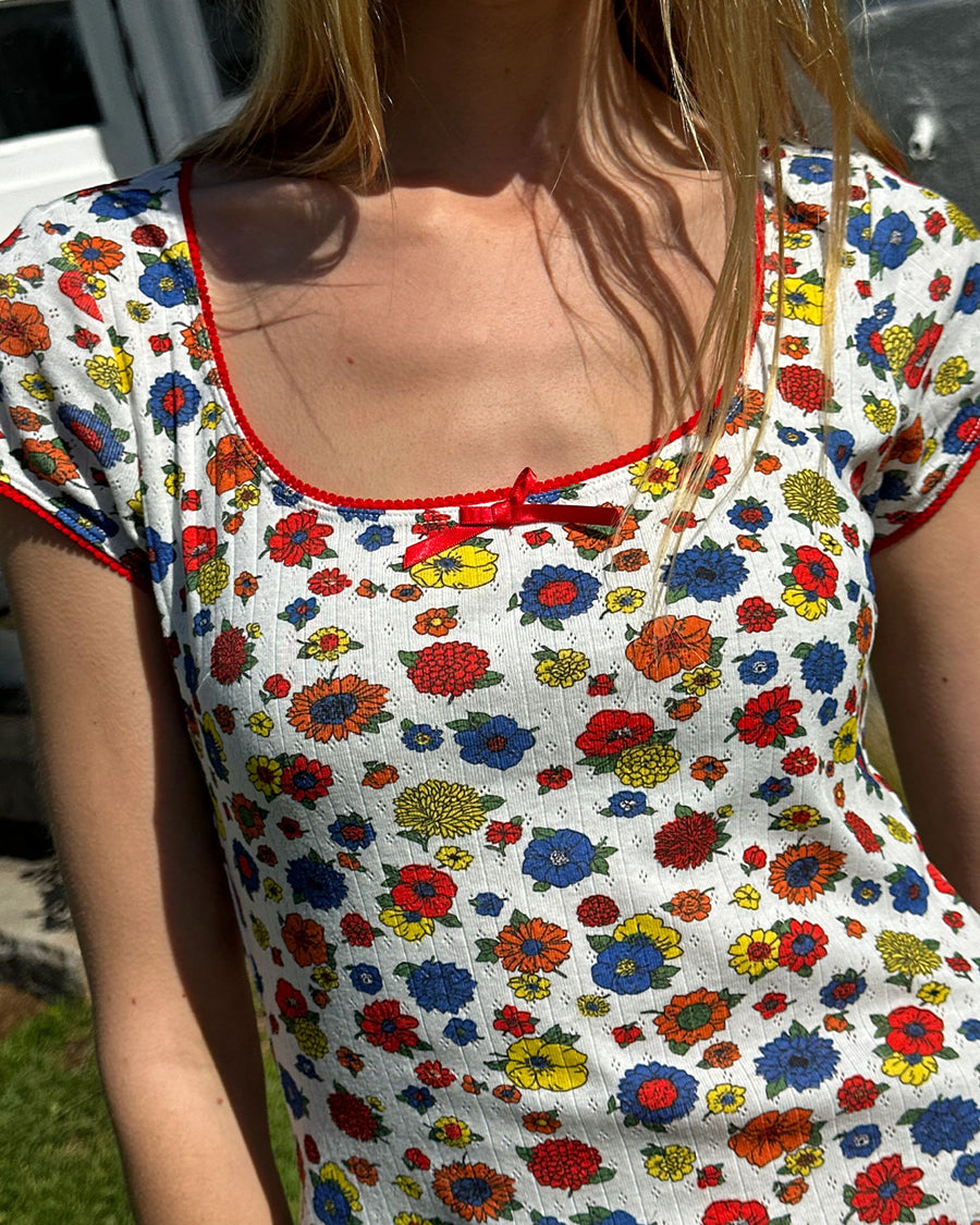 della mini dress Lisa Says Gah - Della Dress - Primary Floral
